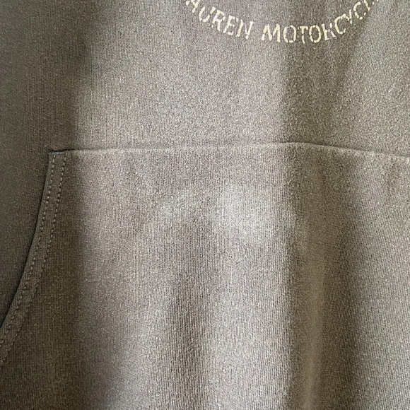 Ralph Lauren Denim & Supply Hoodie Native American Grey Small - Picture 6 of 6